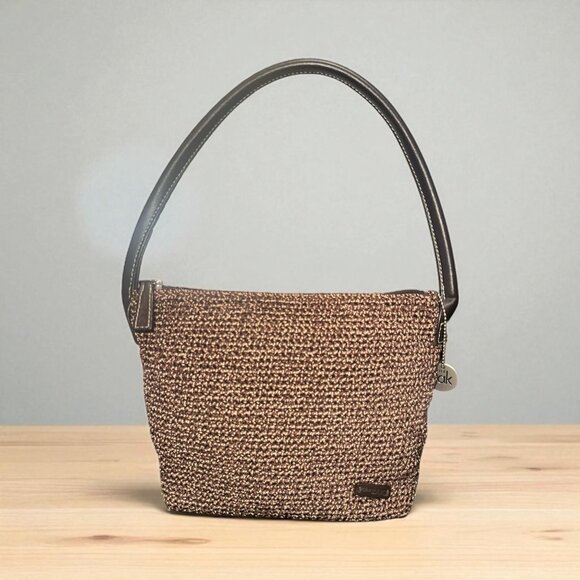 The Sak Elliot Lucca Purse Brown Boucle Crochet Pasadena Shoulder Bag 8551 Tote - Picture 1 of 6